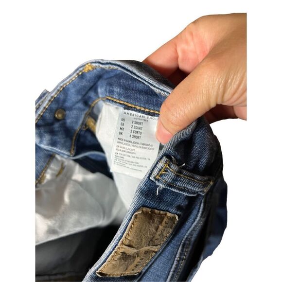 American Eagle Curvy Hi-Rise Jeggings Size 2 short - Picture 8 of 8